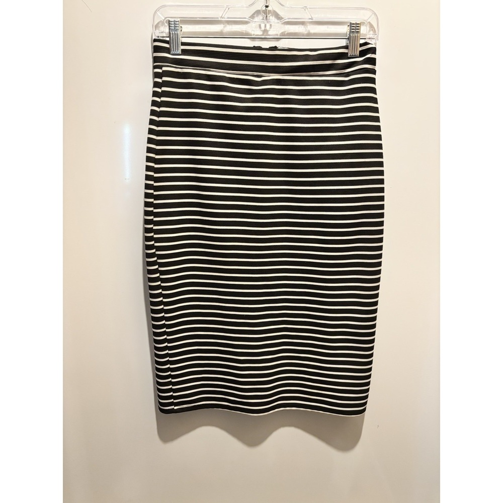 Myth Brand Black & White Striped Skirt Women's Size Medium - Picture 7 of 7